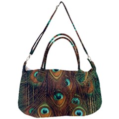 Peacock Feathers Removal Strap Handbag by Ravend