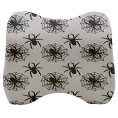 Spider Web - Halloween Decor Velour Head Support Cushion by ConteMonfrey