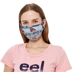 Fishes In Lake Garda Crease Cloth Face Mask (adult) by ConteMonfrey