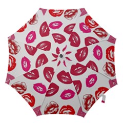 Lips Hook Handle Umbrellas (large) by nateshop