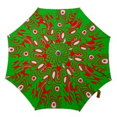 Red-green Hook Handle Umbrellas (medium) by nateshop