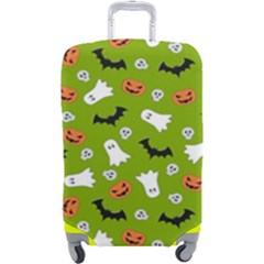 Pattern Seamless Halloween Fall Luggage Cover (large) by Wegoenart