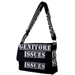 Genitore Issues  Full Print Messenger Bag (l) by ConteMonfrey