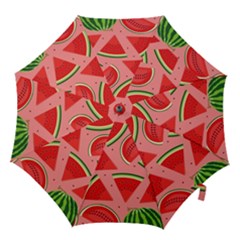 Red Watermelon  Hook Handle Umbrellas (large) by ConteMonfrey