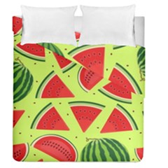 Pastel Watermelon   Duvet Cover Double Side (queen Size) by ConteMonfrey
