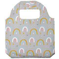 Rainbow Pattern Foldable Grocery Recycle Bag by ConteMonfrey