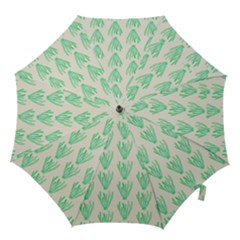Watercolor Seaweed Hook Handle Umbrellas (large) by ConteMonfrey