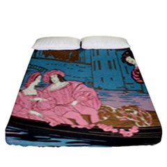 Gondola Ride   Fitted Sheet (king Size) by ConteMonfrey
