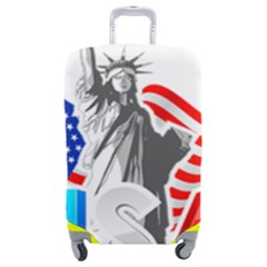 New York City Holiday United States Usa Luggage Cover (medium) by Jancukart