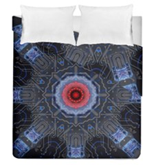 Art Robots Artificial Intelligence Technology Duvet Cover Double Side (queen Size) by Ravend