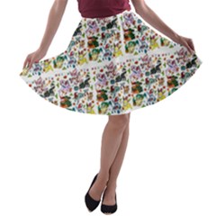 Img 1834 A-line Skater Skirt by 100rainbowdresses