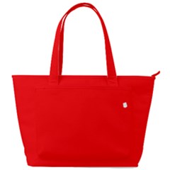 Color Red Back Pocket Shoulder Bag  by Kultjers