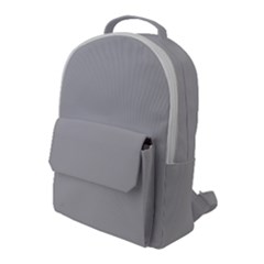 Color Silver Flap Pocket Backpack (large) by Kultjers