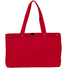 Color Spanish Red Canvas Work Bag by Kultjers