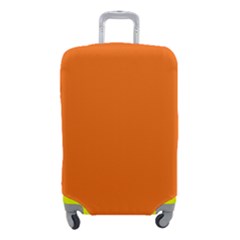 Color Pumpkin Luggage Cover (small) by Kultjers