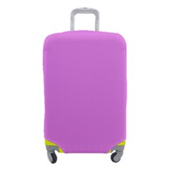 Color Violet Luggage Cover (small) by Kultjers