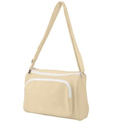Color Wheat Front Pocket Crossbody Bag by Kultjers