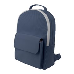 Color Slate Grey Flap Pocket Backpack (large) by Kultjers
