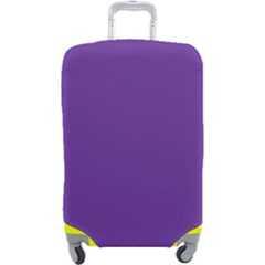 Color Rebecca Purple Luggage Cover (large) by Kultjers