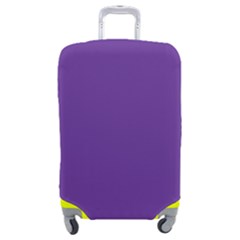 Color Rebecca Purple Luggage Cover (medium) by Kultjers