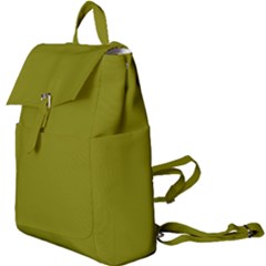 Color Olive Buckle Everyday Backpack by Kultjers