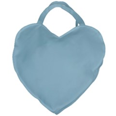 Color Light Blue Giant Heart Shaped Tote by Kultjers