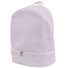 Color Lavender Blush Zip Bottom Backpack by Kultjers