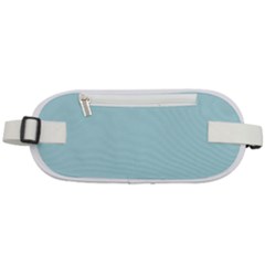 Color Powder Blue Rounded Waist Pouch by Kultjers