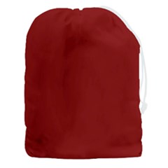 Color Dark Red Drawstring Pouch (3xl) by Kultjers