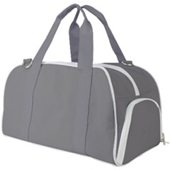 Color Grey Burner Gym Duffel Bag by Kultjers