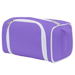 Color Medium Purple Toiletries Pouch by Kultjers