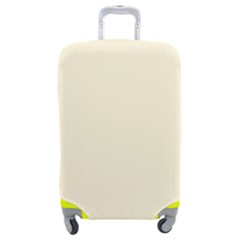 Color Cornsilk Luggage Cover (medium) by Kultjers