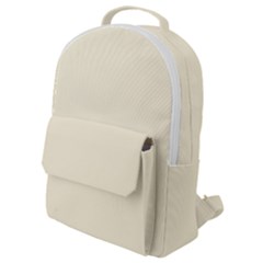 Color Cornsilk Flap Pocket Backpack (small) by Kultjers