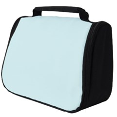 Color Light Cyan Full Print Travel Pouch (big) by Kultjers