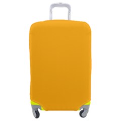 Color Orange Luggage Cover (medium) by Kultjers