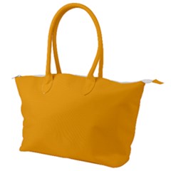 Color Orange Canvas Shoulder Bag by Kultjers