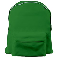 Color Dark Green Giant Full Print Backpack by Kultjers
