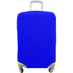 Color Blue Luggage Cover (large) by Kultjers
