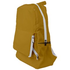 Color Dark Goldenrod Travelers  Backpack by Kultjers