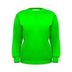 Color Lime Women s Sweatshirt by Kultjers
