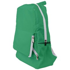 Color Medium Sea Green Travelers  Backpack by Kultjers