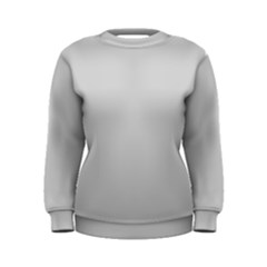 Color Light Grey Women s Sweatshirt by Kultjers