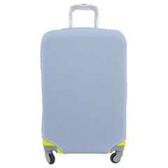 Color Light Steel Blue Luggage Cover (medium) by Kultjers