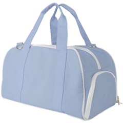 Color Light Steel Blue Burner Gym Duffel Bag by Kultjers