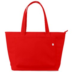 Color Candy Apple Red Back Pocket Shoulder Bag  by Kultjers