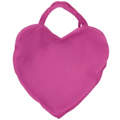 Color Hotpink Giant Heart Shaped Tote by Kultjers