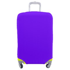 Color Electric Indigo Luggage Cover (medium) by Kultjers