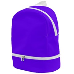 Color Electric Indigo Zip Bottom Backpack by Kultjers