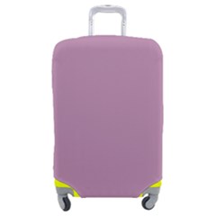 Color Mauve Luggage Cover (medium) by Kultjers