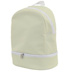 Color Light Goldenrod Yellow Zip Bottom Backpack by Kultjers
